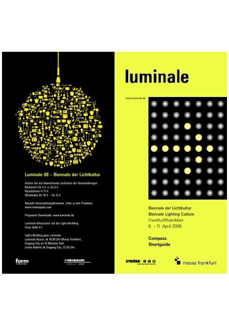 Luminale 08 – Biennale der Lichtkultur - Luminapolis