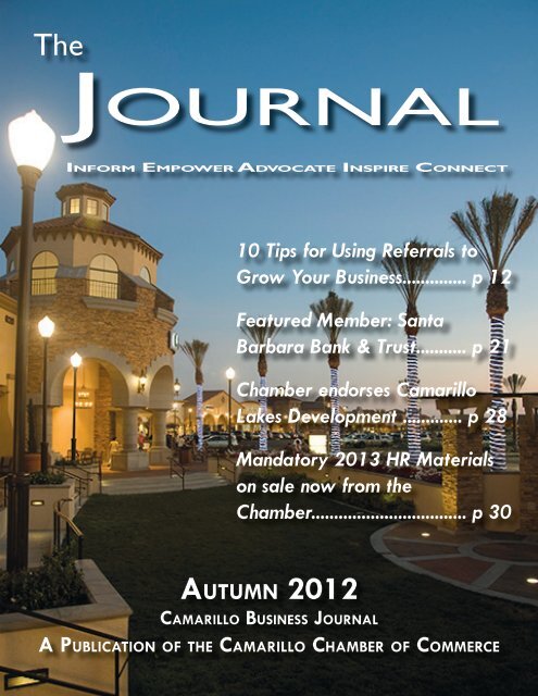 Autumn 2012 Camarillo Chamber Of Commerce