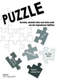 puzzle 40 - Jugendarbeit Opfikon