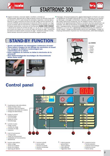 startronic 300 - Telwin