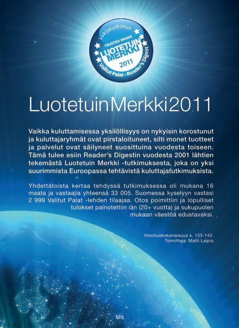 Luotetuin Merkki 2011