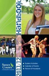 Handbook - Sussex County Community College