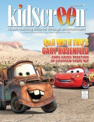 Q&A WITH THQ'S GARY ROSENFELD - Kidscreen