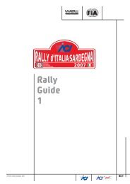 scarica la rally guide 1 - Rally Italia Sardegna