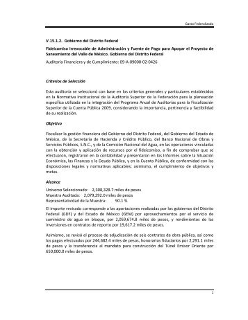 informe del resultado de la fiscalización superior de la cuenta ...