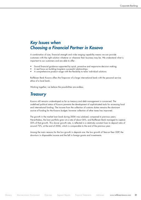 Annual Report - Raiffeisen Bank Kosovo JSC