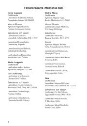 FÃ¶rsÃ¶ksringarna, ledning, kontakt