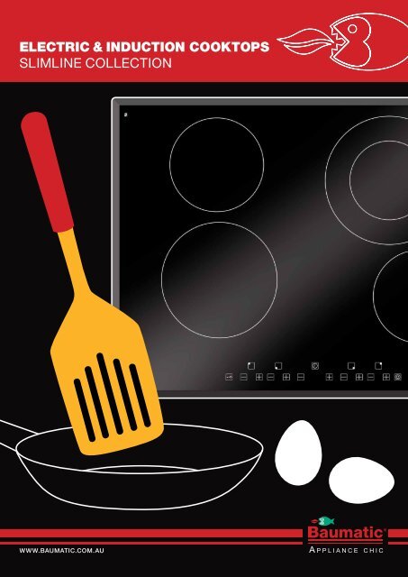 Electric Induction Cooktops Slimline Collection Baumatic
