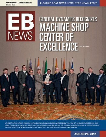 machine shop center of excellence - Electric Boat Corporation