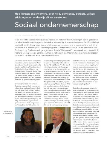 Sociaal ondernemerschap - GreenFox