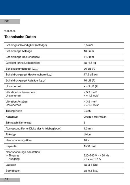 DE Gebrauchsanweisung IT Manuale di ... - Emil Lux GmbH & Co. KG