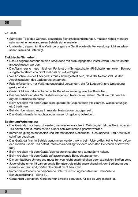 DE Gebrauchsanweisung IT Manuale di ... - Emil Lux GmbH & Co. KG