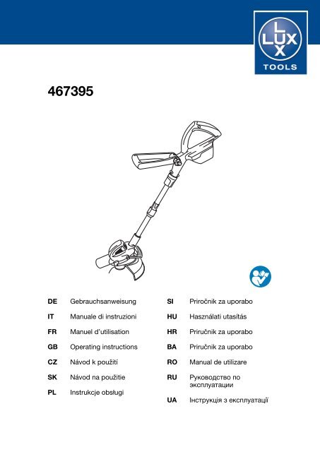 DE Gebrauchsanweisung IT Manuale di ... - Emil Lux GmbH &amp; Co. KG