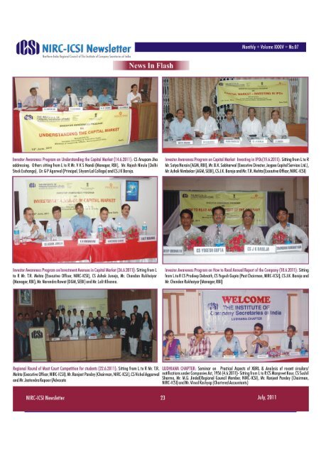 NIRC News July 2011.pmd - Icsi