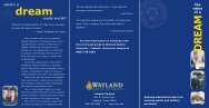 General giving brochure external - Wayland Baptist University