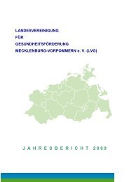 2. Die Landesvereinigung für Gesundheitsförderung in