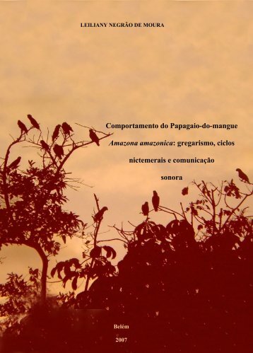 Comportamento do Papagaio-do-mangue Amazona amazonica ...