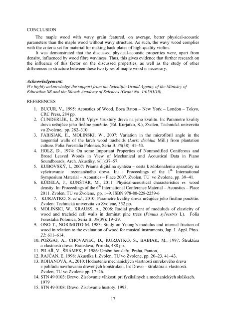 Physical-acoustical characteristics of maple wood with wavy structure