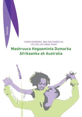 Mashruuca Hogaaminta Dumarka Afrikaanka ah Australia - Ethnic ...