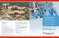 Robotic Symposium Brochure - Medical City Dallas Hospital