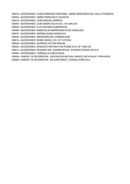 Numero de boletin: 27537 Fecha: 26/05/2011 INDICE: SecciÃ³n ...