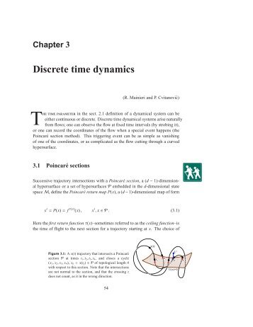 Chapter 3 - Discrete time dynamics - ChaosBook