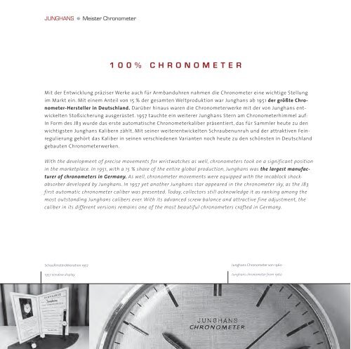 JUNGHANS – DIE DEUTSCHE UHR