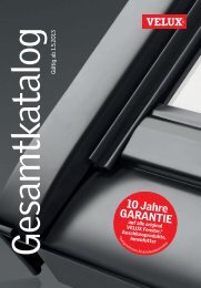 VELUX Gesamtkatalog, gültig ab 1.5.2013