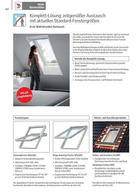 VELUX Gesamtkatalog, gültig ab 1.5.2013