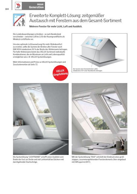 VELUX Gesamtkatalog, gültig ab 1.5.2013