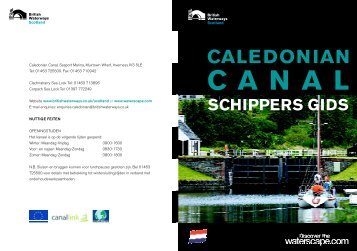 SCHIPPERS GIDS - Scottish Canals