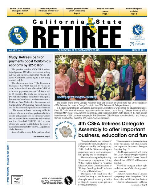 California State Retirees