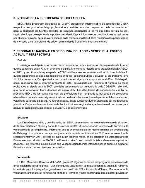 13-14 marzo - Saúde Pública Veterinária - Panaftosa