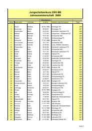 JungschÃ¼tzenkurs OSV-BE Jahresmeisterschaft 2009