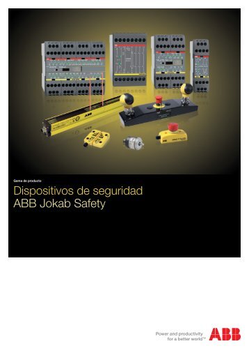 Dispositivos de seguridad ABB Jokab Safety