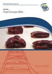 Food Conveyor Belts - Volta Belting Technology Ltd.