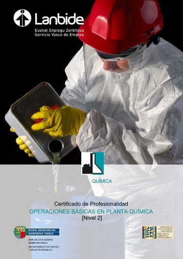 CP QUIE0108 Oper bÃ¡sicas planta quÃ­mica - Lanbide