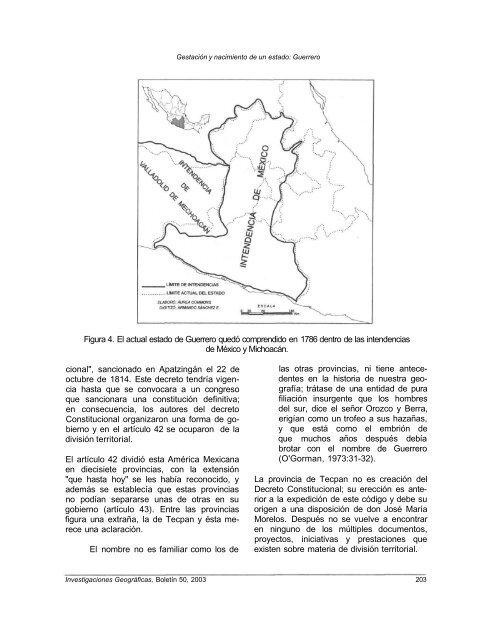 GestaciÃ³n y nacimiento de un estado: Guerrero* - Instituto de ...