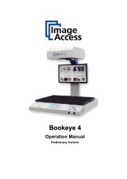 Bookeye 4 Operation Manual - Image Access Inc.