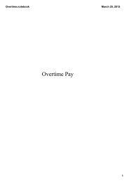 Overtime Pay - Grade 10 Math