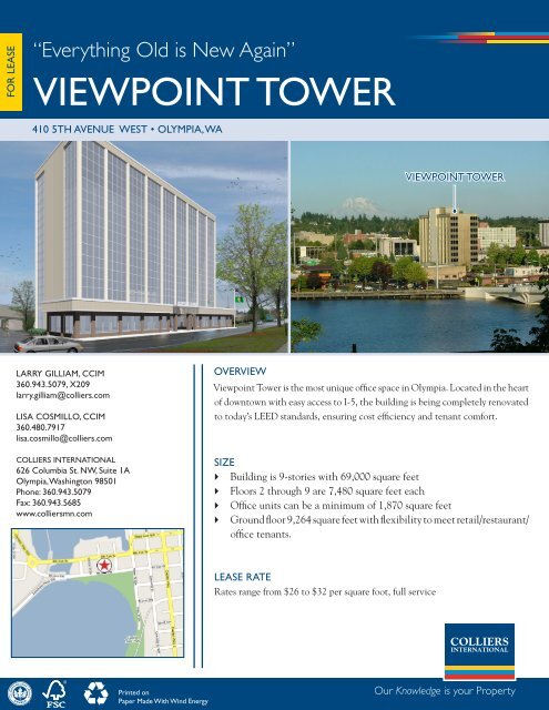 vieWpOint tOWeR