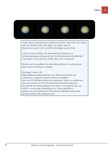 Webcam astrofotografie - Werkgroep Maan en Planeten