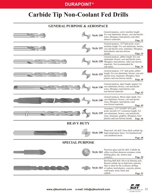 Special Tool Configurations