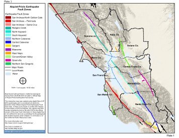 Map Plates - ABAG Earthquake and Hazards Program - State of ...