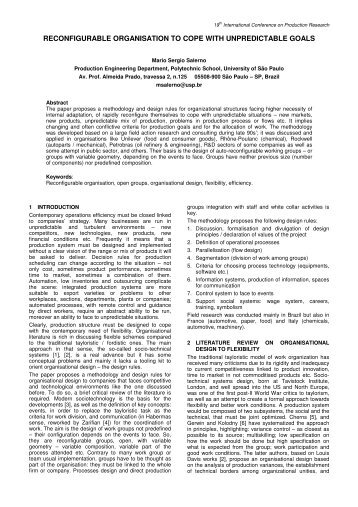 research paper on production scheduling research paper on production scheduling