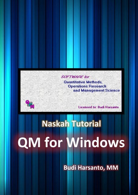 Memulai QM for Windows - Blogs Unpad
