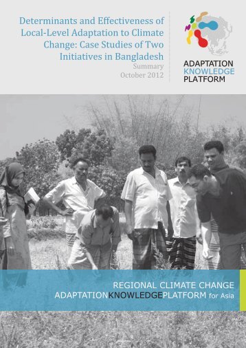 Summary_Bangladesh Case Studies - Regional Climate Change ...