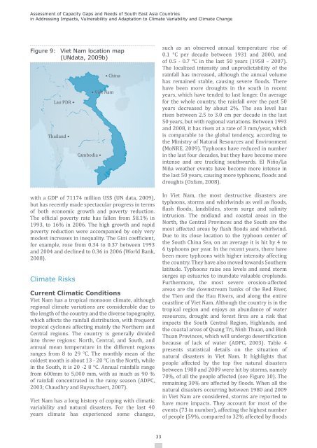 Desktop Study on - Regional Climate Change Adaptation ...