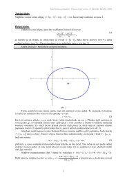 TeÄna k elipse - Jaroslav Reichl