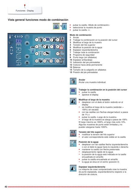 BERNINA 750 Manual